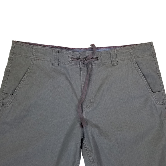 Toad & Co Mens Organic Cotton Gray 10" Benchmark Shorts Size 38 - Picture 5 of 6